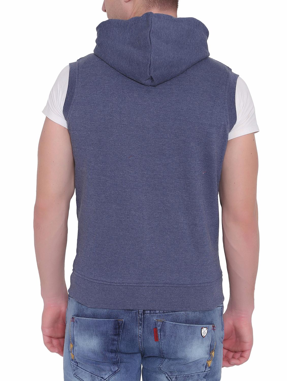 blue cotton sweatshirt - 15726600 - Zoom Image - 3