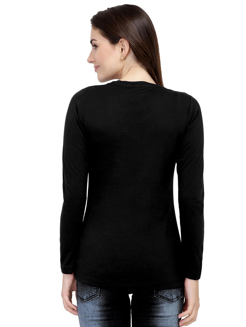 graphic print long sleeved tee - 15726859 - Zoom Image - 3