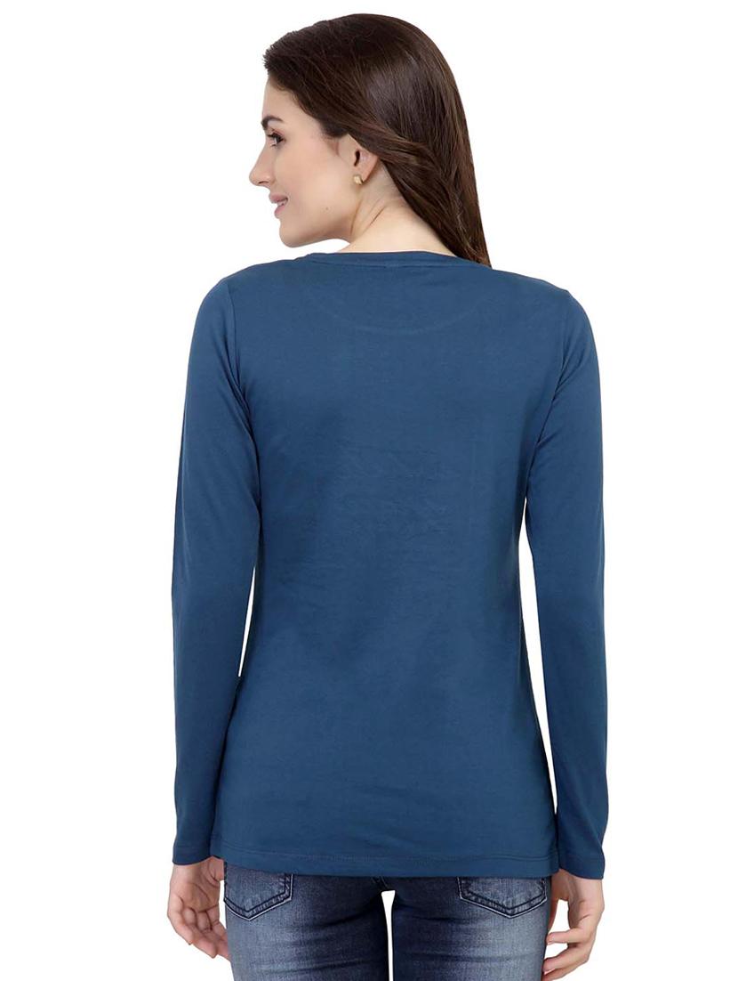 graphic print long sleeved tee - 15726861 - Zoom Image - 3