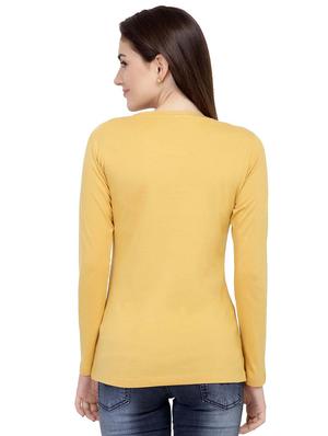 Slogan Print Long Sleeved Tee - 15726888 - Standard Image - 3
