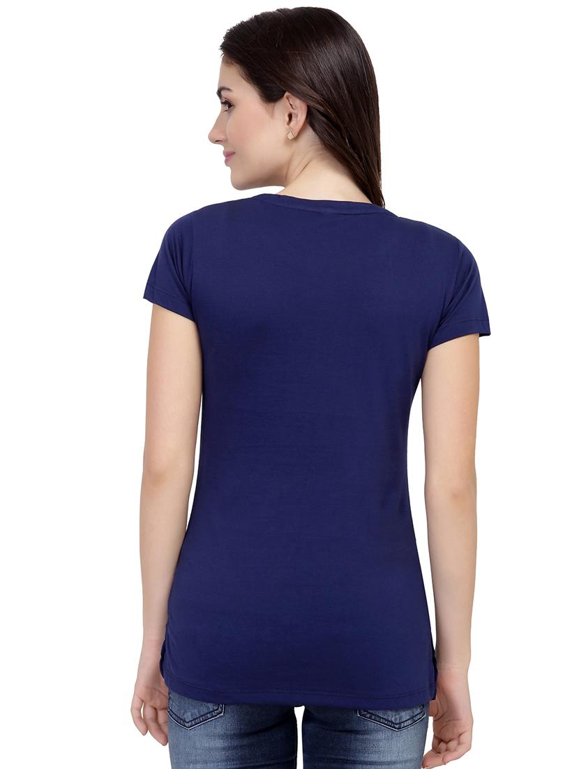 Slogan Print Short Sleeved Tee - 15726891 - Zoom Image - 3