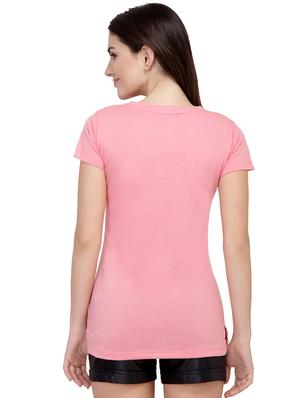 Slogan Print Short Sleeved Tee - 15726894 - Standard Image - 3