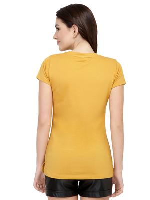 Slogan Print Short Sleeved Tee - 15726897 - Standard Image - 3