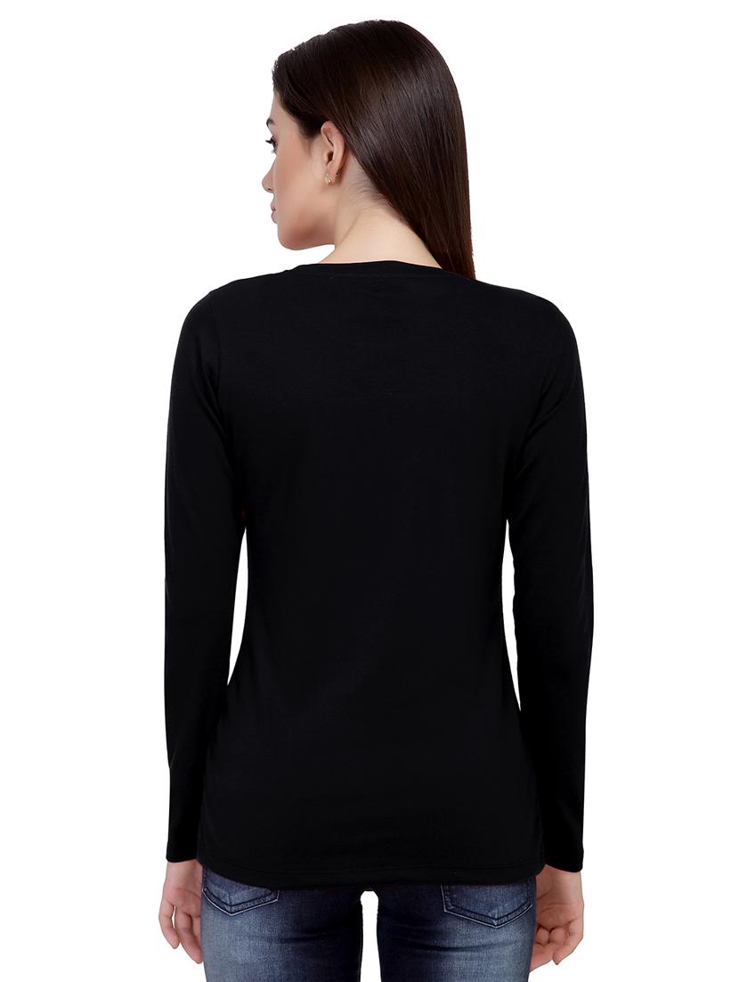 Slogan Print Round Neck Tee - 15726947 - Zoom Image - 3