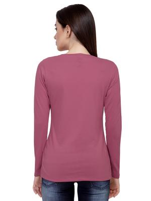 Slogan Print Round Neck Tee - 15726951 - Standard Image - 3