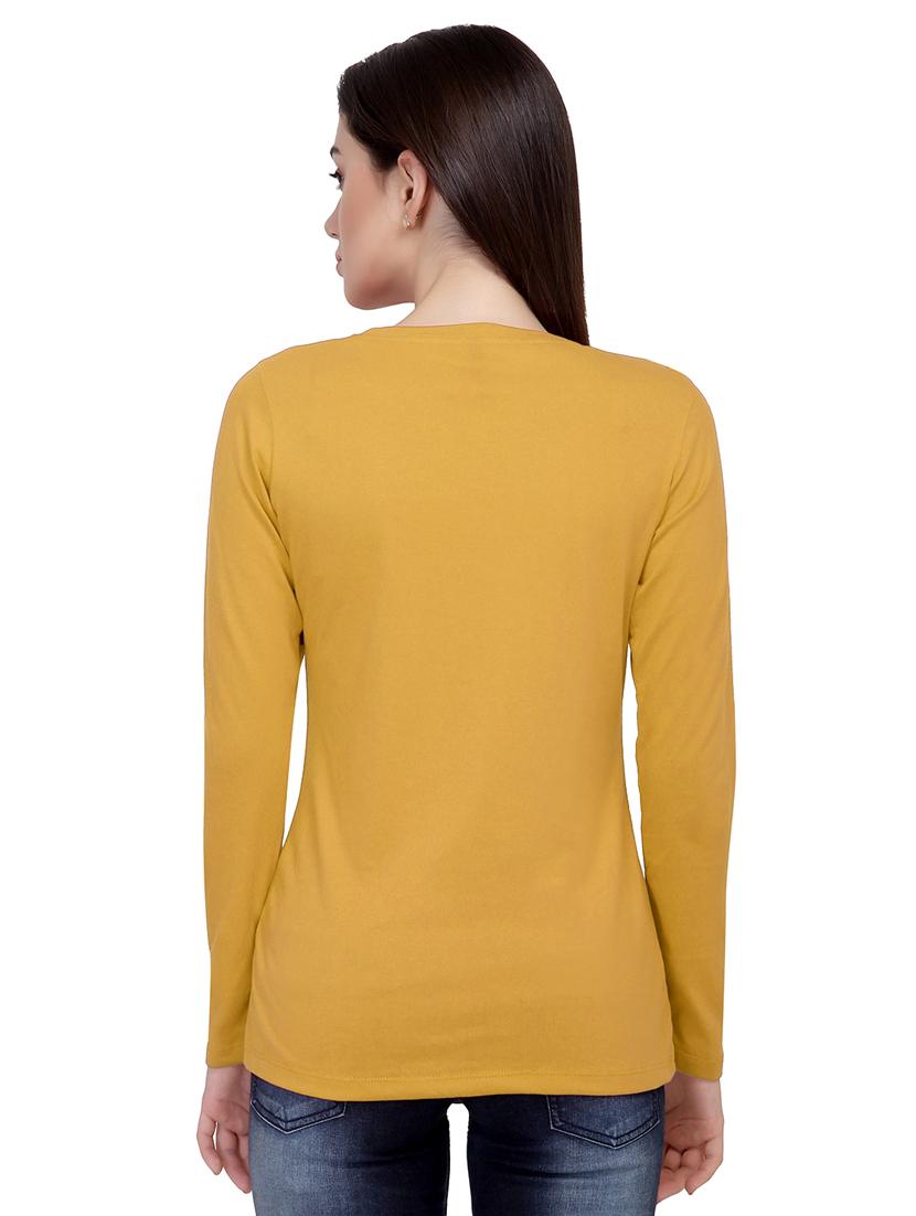 Slogan Print Round Neck Tee - 15726954 - Zoom Image - 3