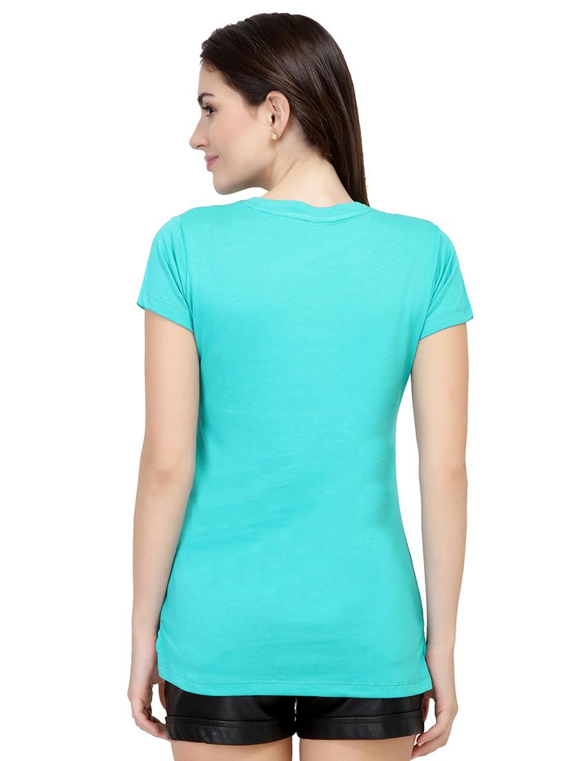 Slogan Print Short Sleeved Tee - 15726957 - Zoom Image - 3