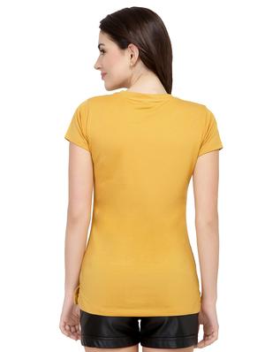 Slogan Print Short Sleeved Tee - 15726962 - Standard Image - 3