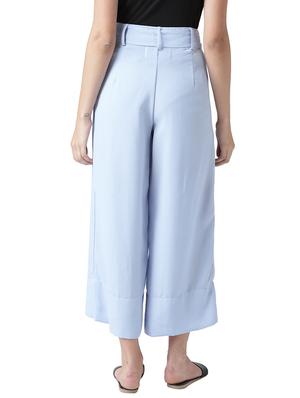 tie-knot waist pleated trouser - 15727034 - Standard Image - 3