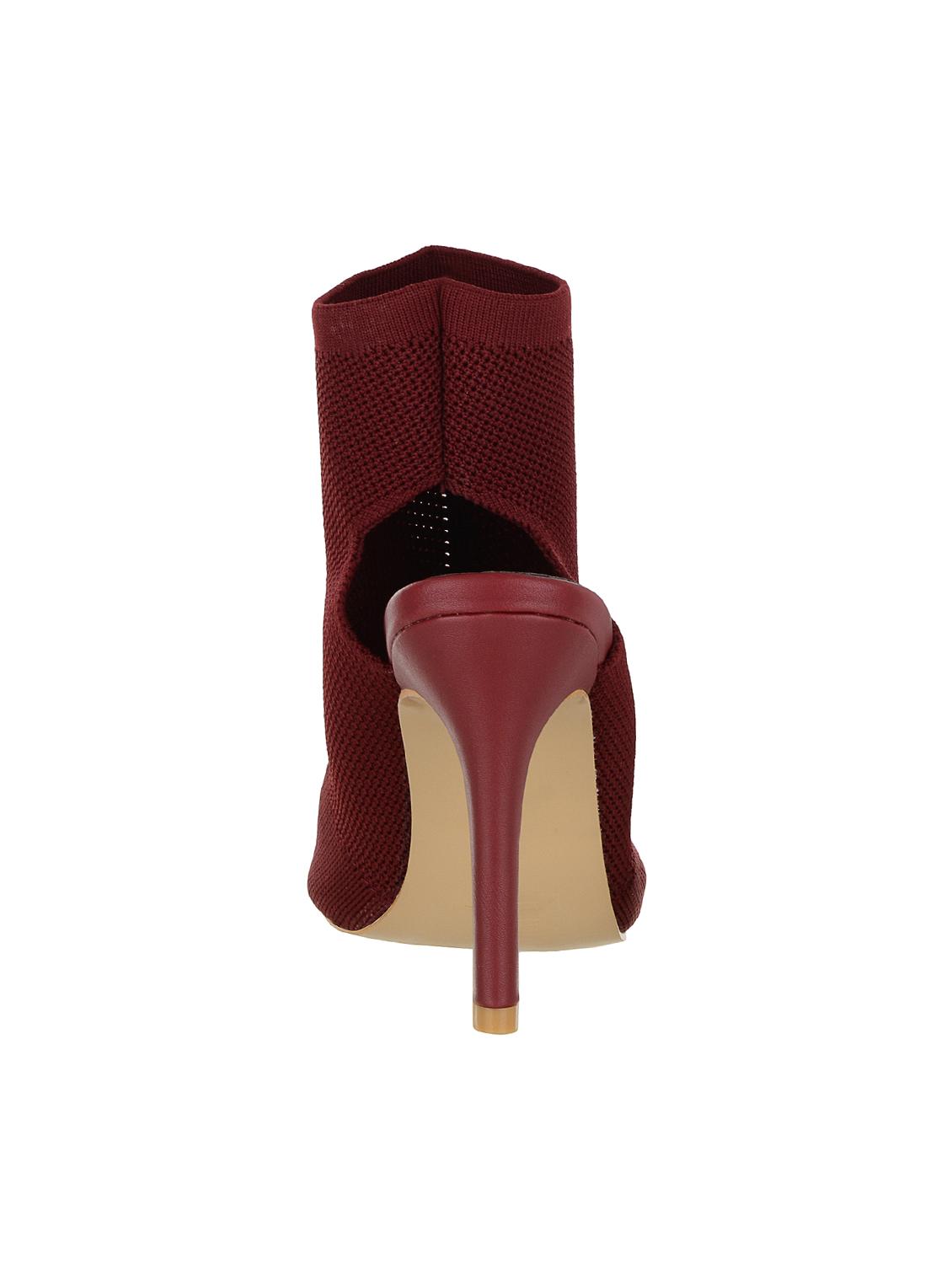 maroon closed back sandals - 15727128 - Zoom Image - 3