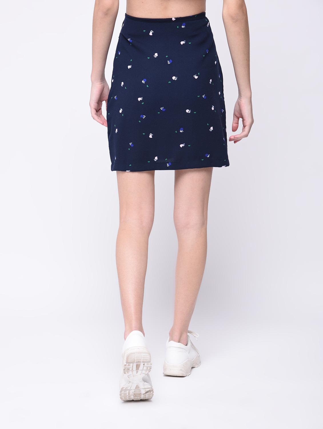 front bow tie up skirt - 15727240 - Zoom Image - 3