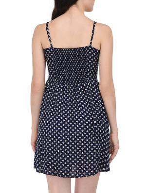 smocked back gathered waist dress - 15727260 - Standard Image - 3