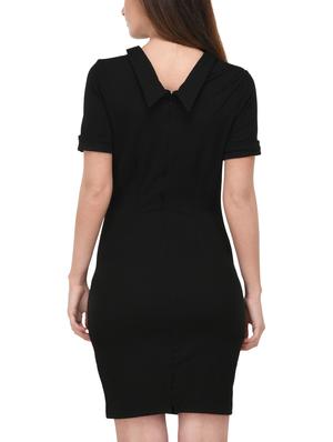 turn up sleeved sheath dress - 15727266 - Standard Image - 3