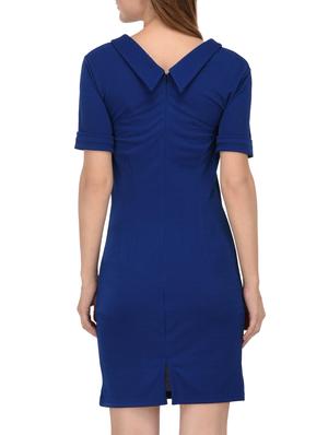 turn up sleeved sheath dress - 15727269 - Standard Image - 3
