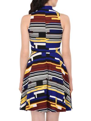 mock neck sleeveless a-line dress - 15727271 - Standard Image - 3