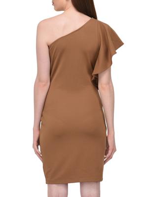 single shoulder sheath dress - 15727277 - Standard Image - 3