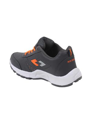 grey Leatherette sport shoes - 15727308 - Standard Image - 3