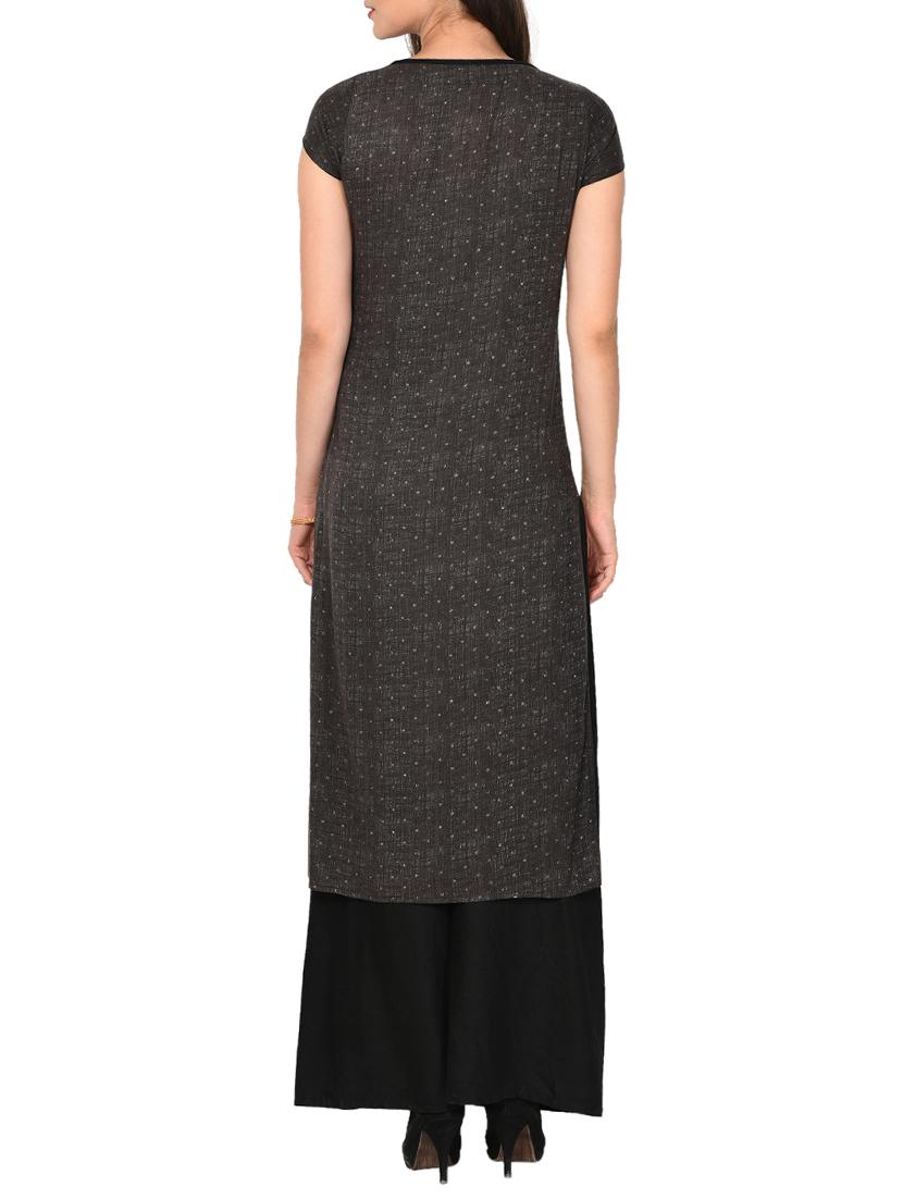Printed straight kurta - 15727319 - Zoom Image - 3