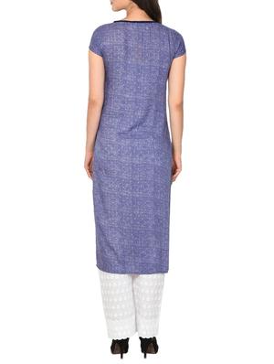 Printed straight kurta - 15727320 - Standard Image - 3