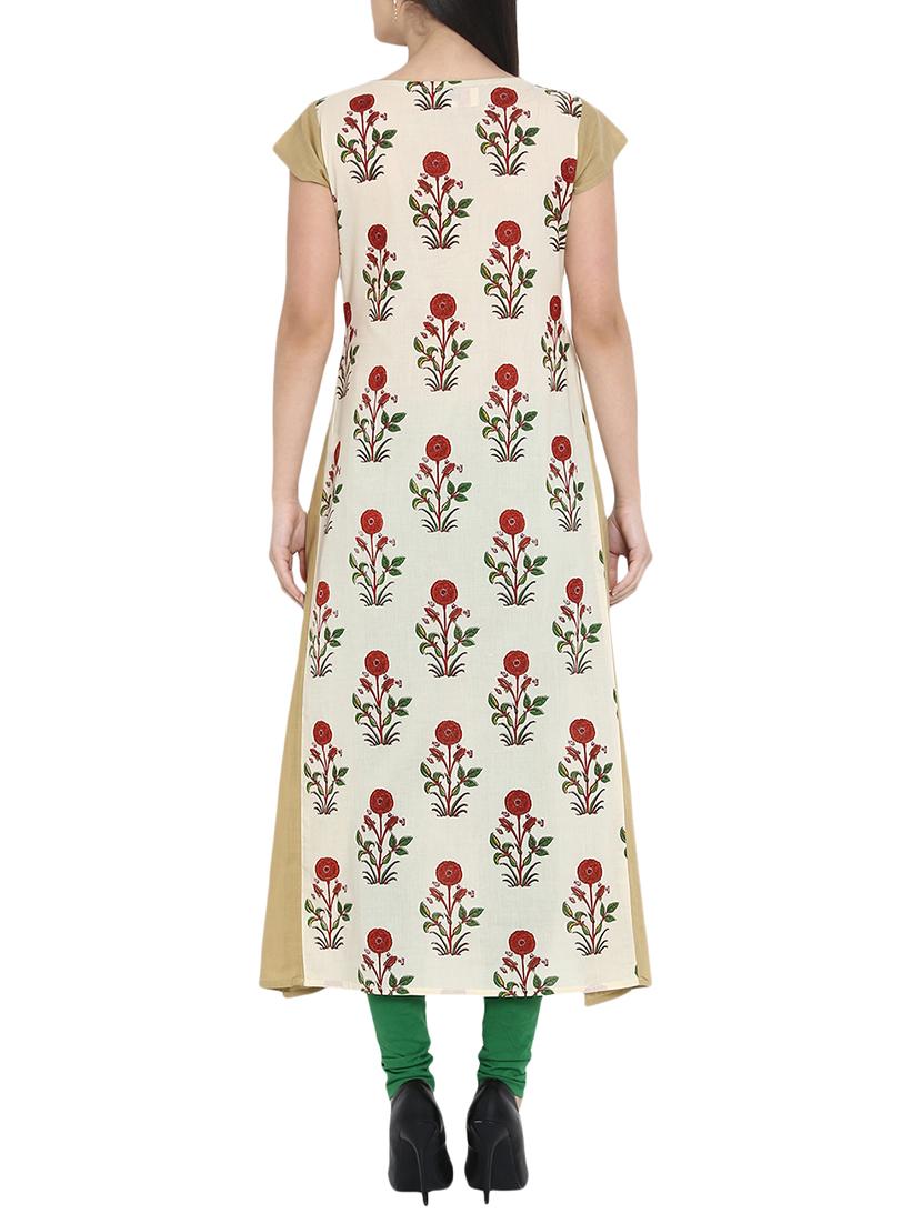 Printed straight kurta - 15727331 - Zoom Image - 3