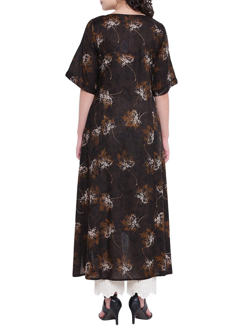 High low printed kurta - 15727335 - Zoom Image - 3