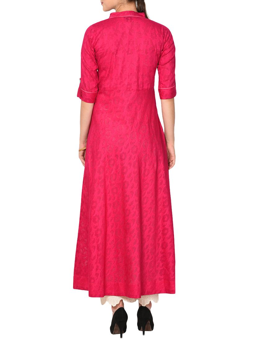High low printed kurta - 15727436 - Zoom Image - 3