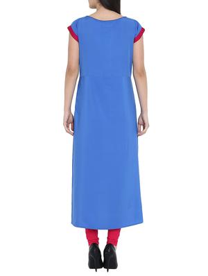High low printed kurta - 15727457 - Standard Image - 3