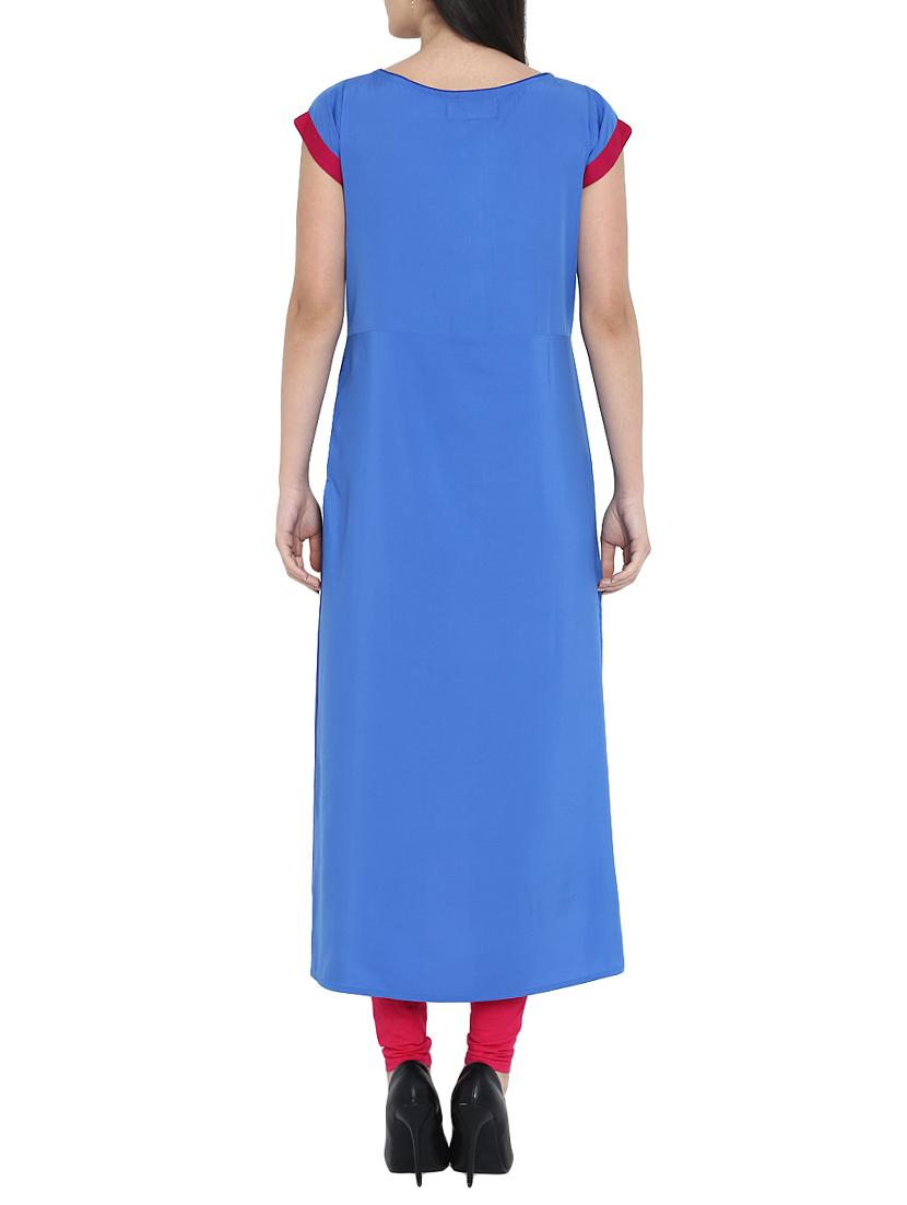 High low printed kurta - 15727457 - Zoom Image - 3