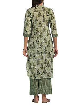 Printed straight kurta - 15727578 - Standard Image - 3