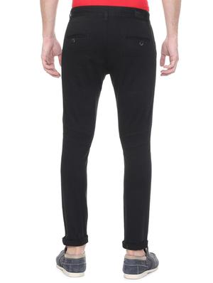 black cotton blend chinos - 15727663 - Standard Image - 3