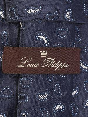 navy silk tie - 15727869 - Standard Image - 3