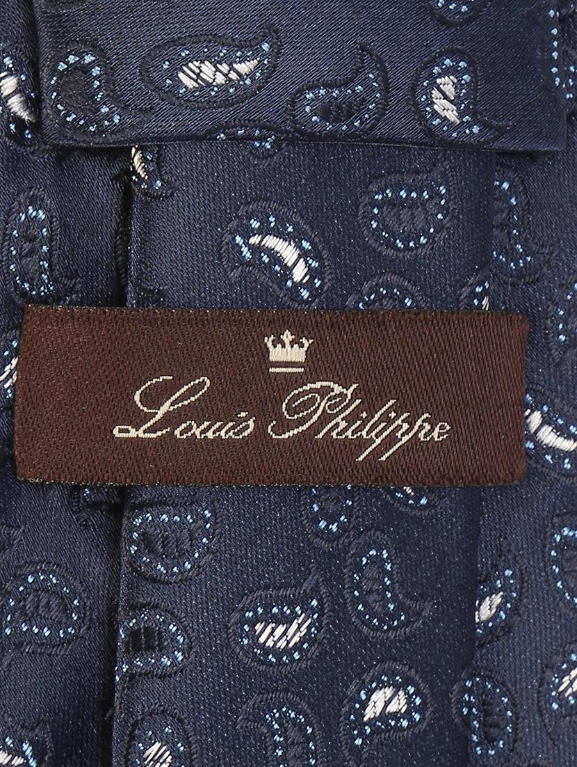 navy silk tie - 15727869 - Zoom Image - 3