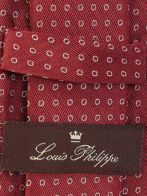 maroon silk tie - 15727905 - Standard Image - 3