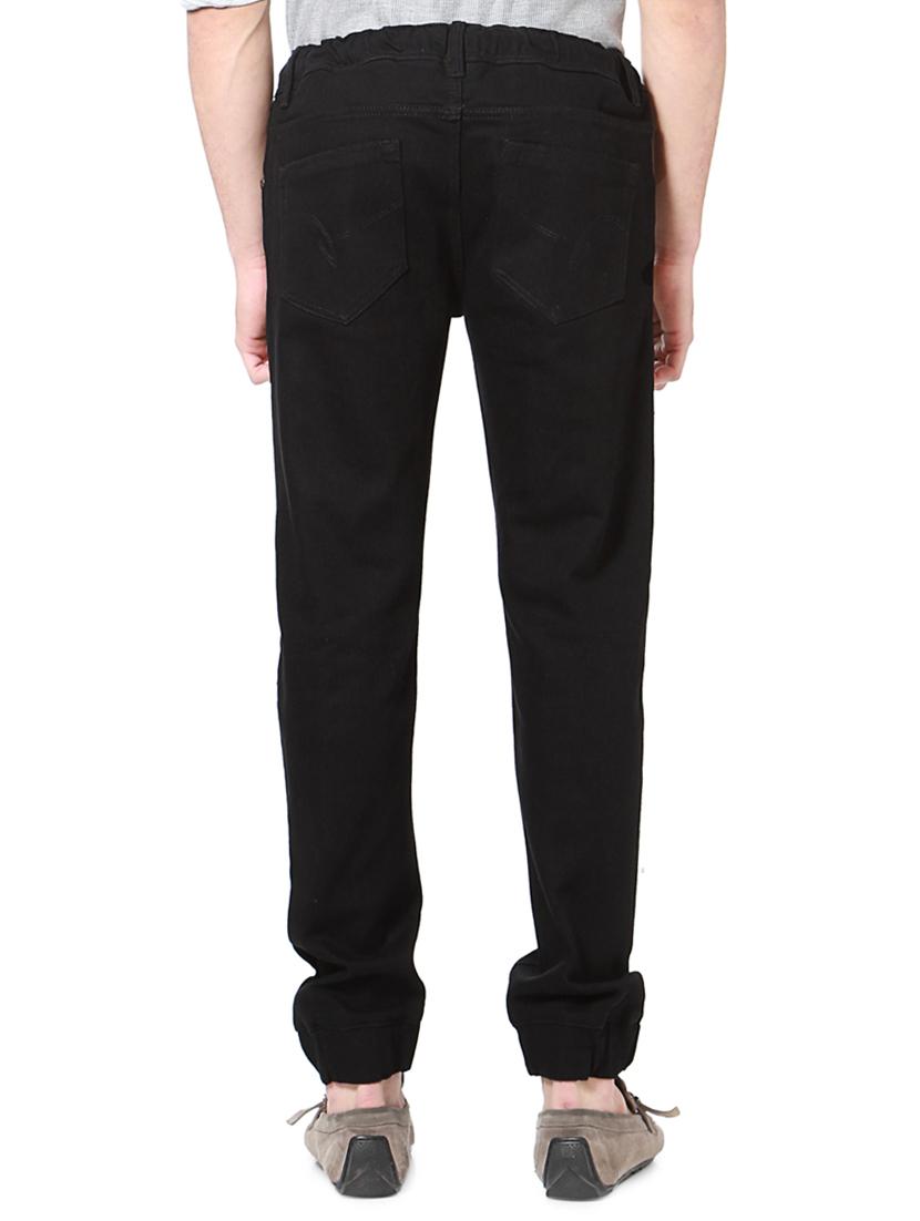 black cotton joggers - 15728232 - Zoom Image - 3