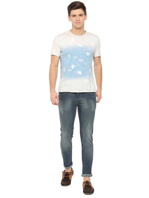 blue cotton blend ripped jeans - 15728245 - Standard Image - 3