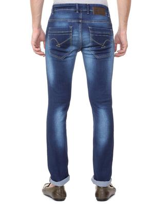 blue cotton washed jeans - 15728255 - Standard Image - 3