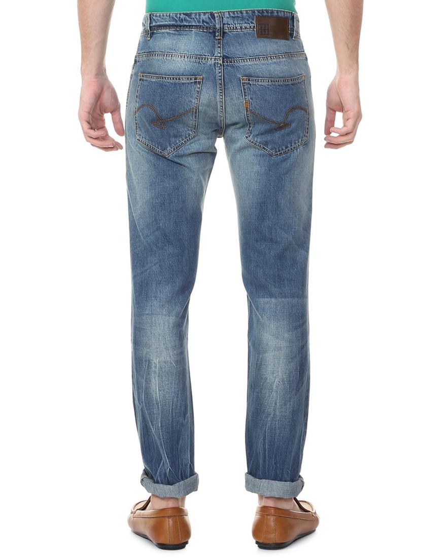 blue cotton ripped jeans - 15728257 - Zoom Image - 3
