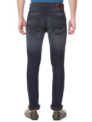 grey cotton blend washed jeans - 15728259 - Standard Image - 3