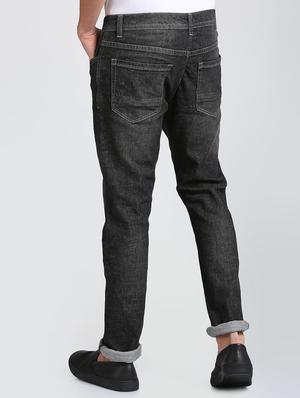 grey cotton blend washed jeans - 15728272 - Standard Image - 3