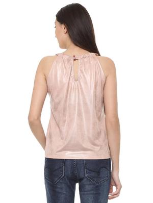 keyhole detail sleeveless top - 15728401 - Standard Image - 3