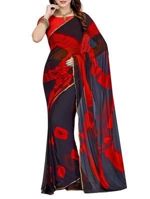 Combo Of 2 Multicolor Printed Saree with blouse - 15728689 - Standard Image - 6