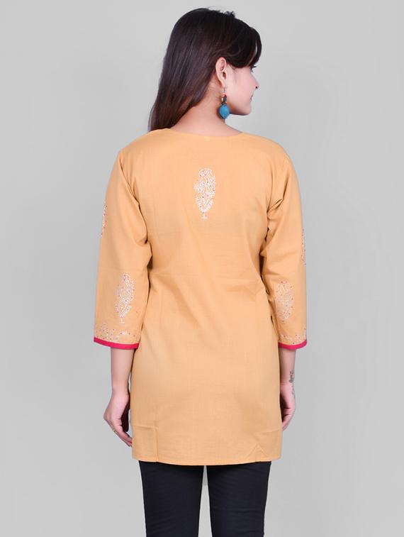 Printed straight kurti - 15729332 - Zoom Image - 3