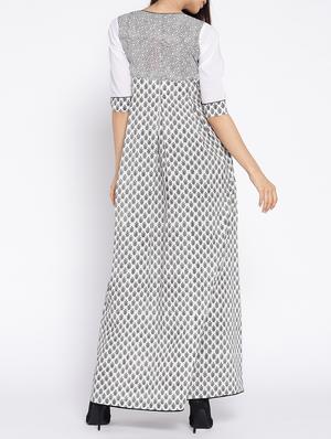 flared printed kurta - 15729533 - Standard Image - 3