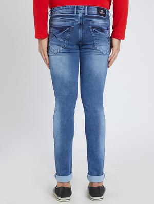 blue denim washed jeans - 15729565 - Standard Image - 3
