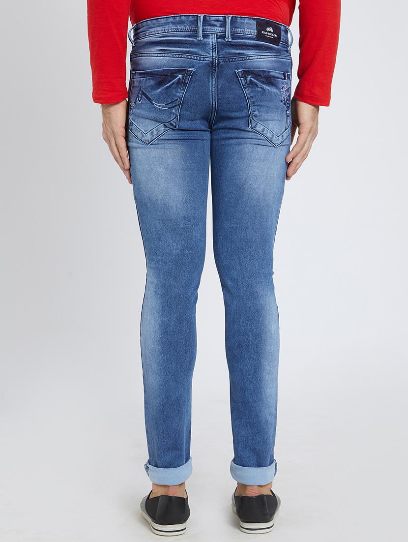 blue denim washed jeans - 15729565 - Zoom Image - 3