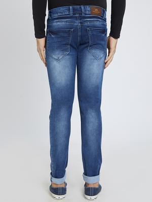 blue denim washed jeans - 15729567 - Standard Image - 3