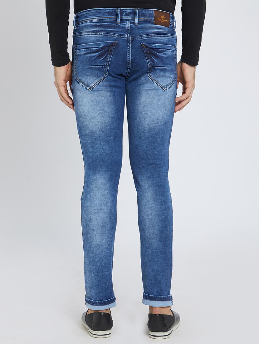 blue denim washed jeans - 15729569 - Zoom Image - 3