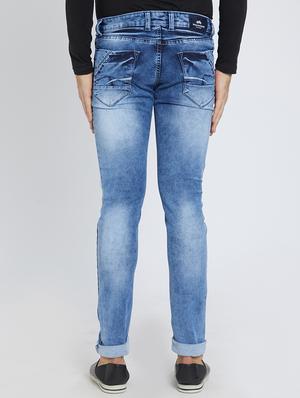 blue denim washed jeans - 15729572 - Standard Image - 3