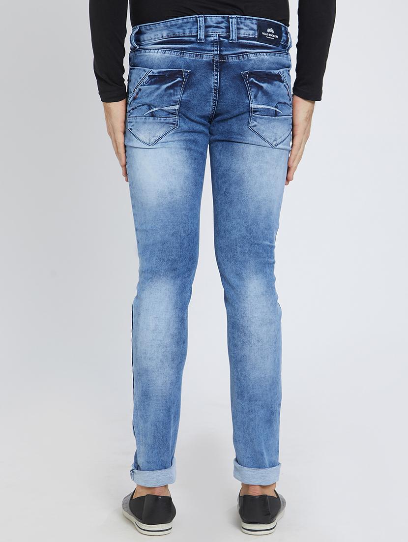 blue denim washed jeans - 15729572 - Zoom Image - 3