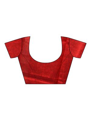 kalamkari printed saree with blouse - 15729608 - Standard Image - 3